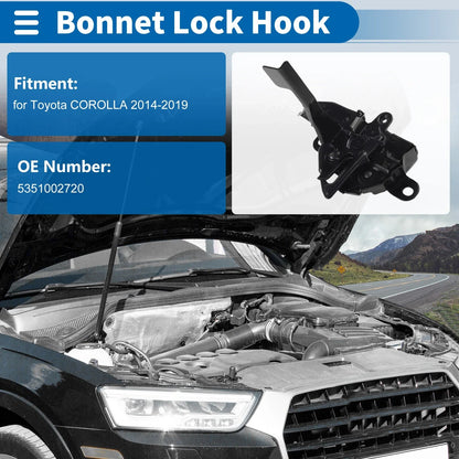 Hood Latch Assembly for Toyota Corolla (2014–2019) No. 5351002720