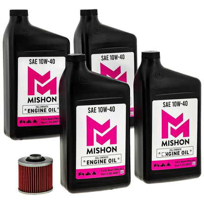 Engine Oil Change Kit for Yamaha V Star 1100 650 (MK1012788, 2H0-13440-90)