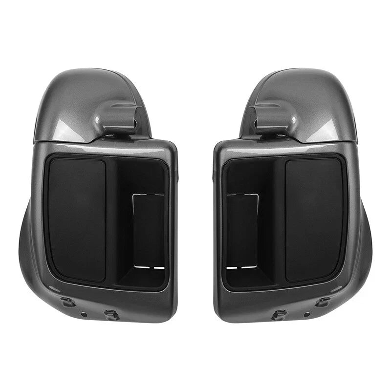 Lower Vented Fairings for Harley Street Glide FLHXSE (2014–2024) Charcoal Pearl