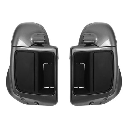 Lower Vented Fairings for Harley Street Glide FLHXSE (2014–2024) Charcoal Pearl