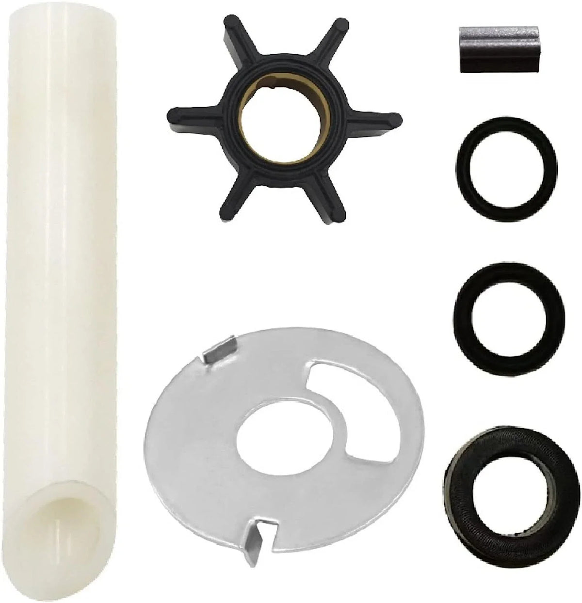 Water Pump Impeller Kit for Mercury 4-9.8 HP Outboard (47-89981Q1, 18-3239)