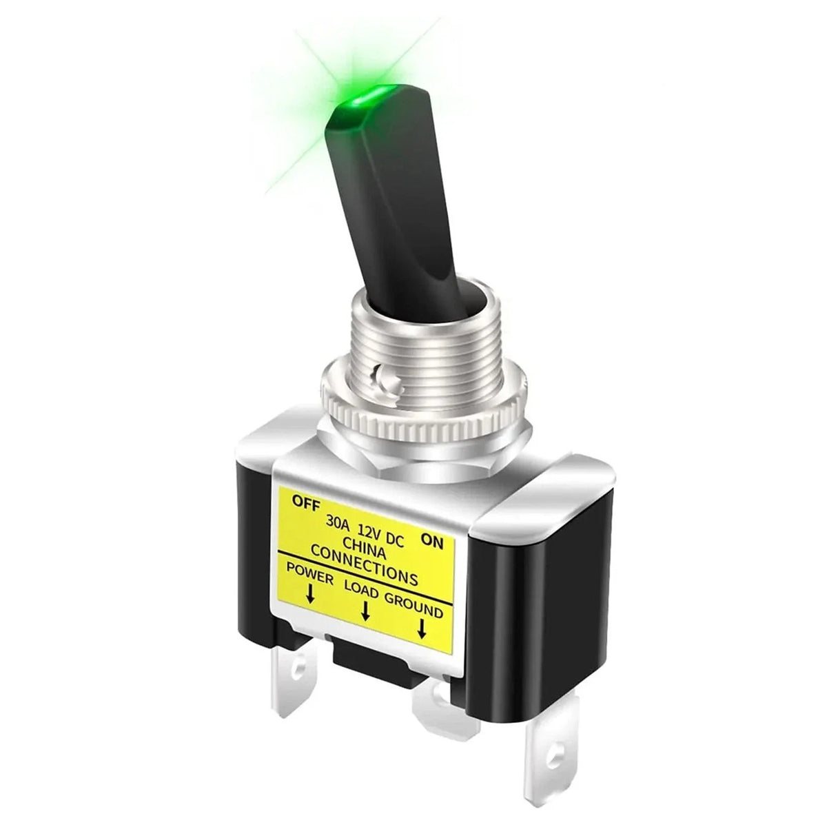12V 30A Car Turn Switch with LED SPST for ASW07D2