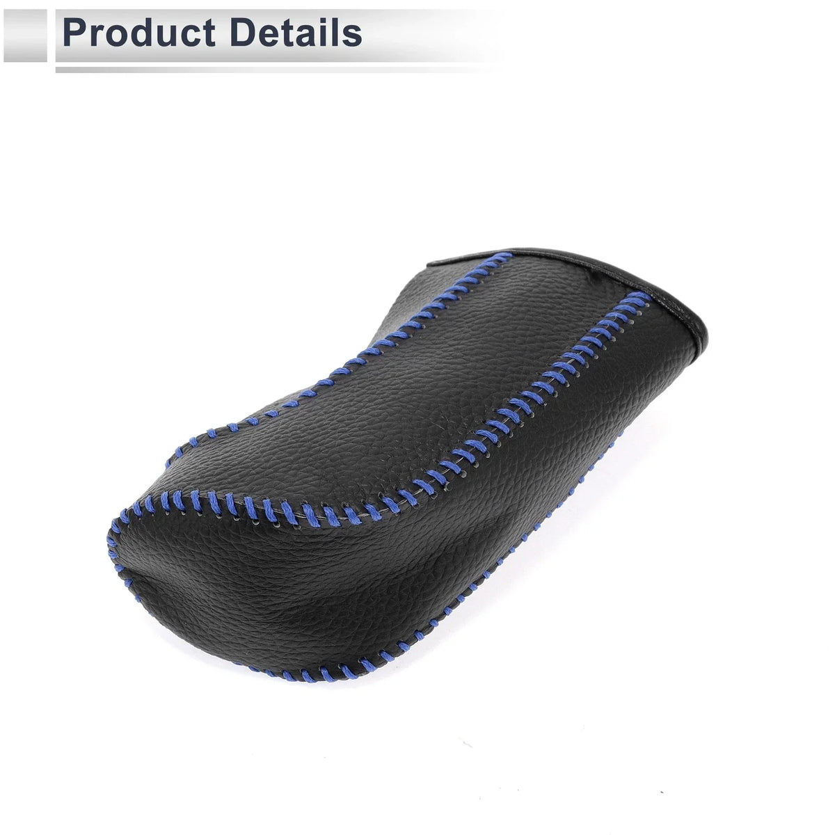 Gear Shift Knob Cover for Nissan Tiida (2004–2012) Pebbled Black Blue