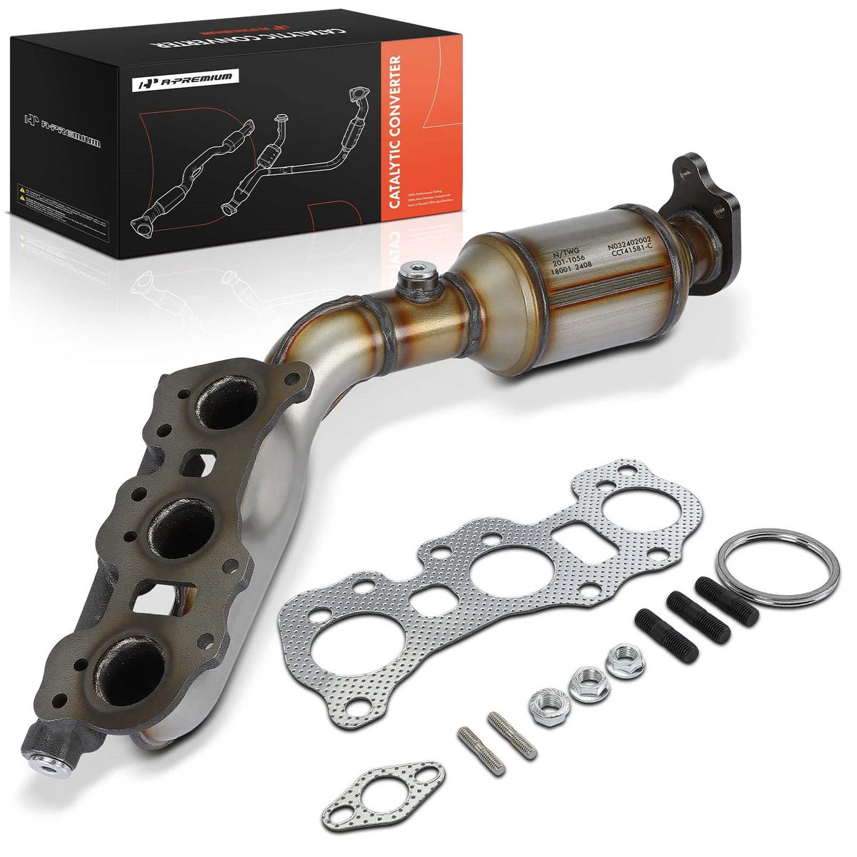 Front Right Catalytic Converter for Toyota Tacoma (2012–2014) 641581