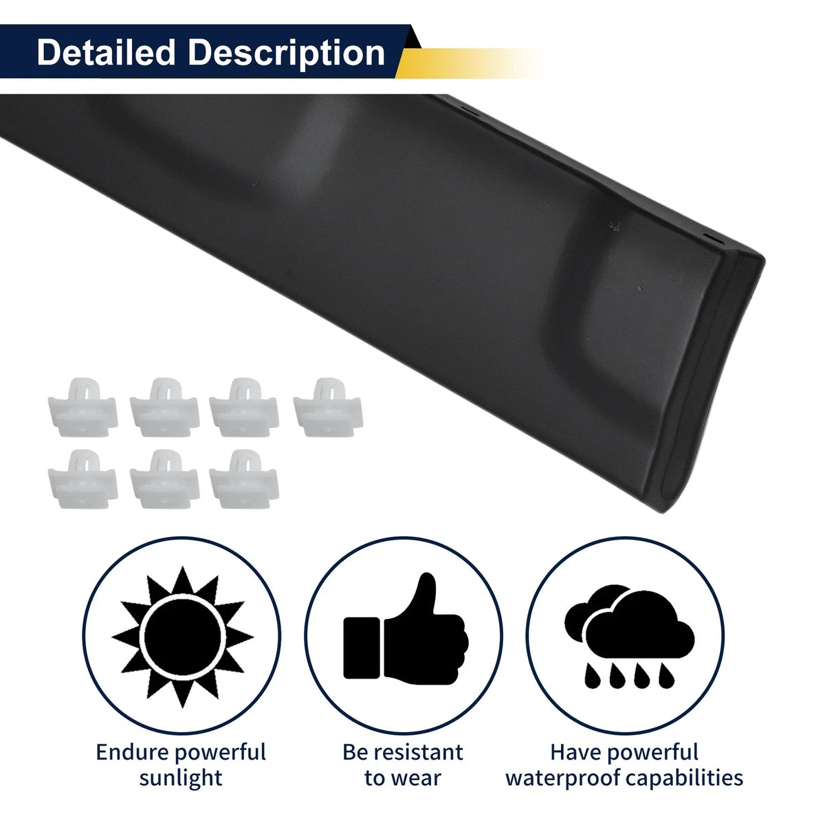 Door Side Lower Trim Garnish No. 75333SWA003 for Honda CR-V (2007–2011)
