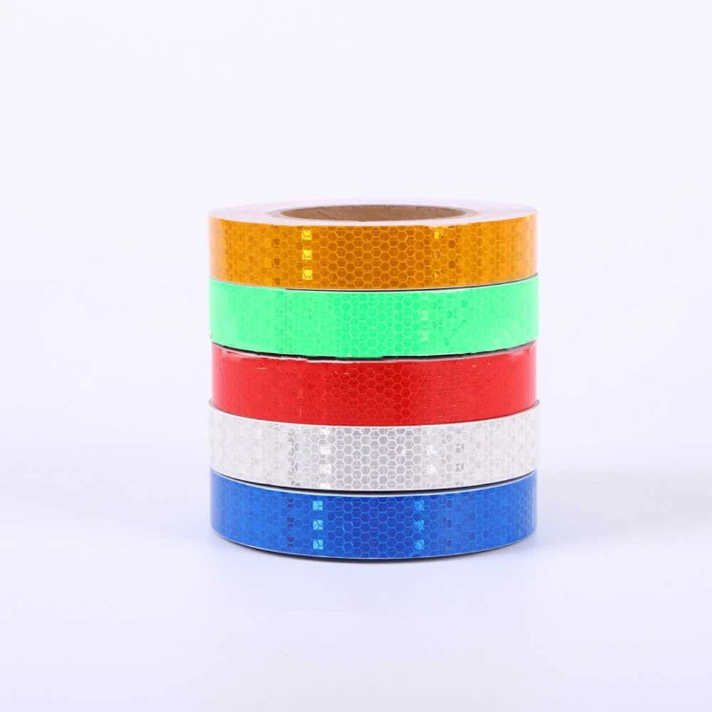 Reflective Tape for Trailer (DOT-C2 Approved, 1" x 82FT, 5 Colors)