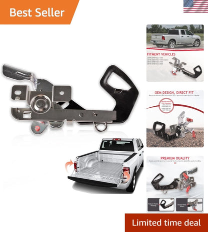 Tailgate Latch Release Lever for Ram 1500/2500 (2019–2023) - Matte Finish