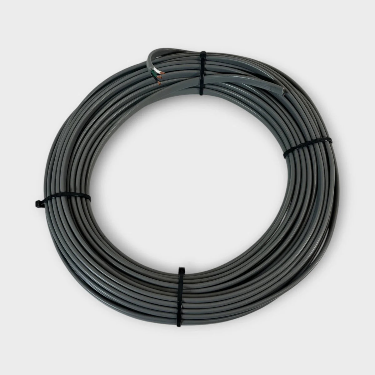 14 AWG Flat Marine Cable, 3 Conductors, Copper Wire, 100Ft