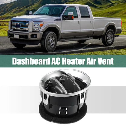 Chrome Front Dashboard Louver AC Heater Air Vent 9L3Z19893CA for Ford F150 (2009–2014)