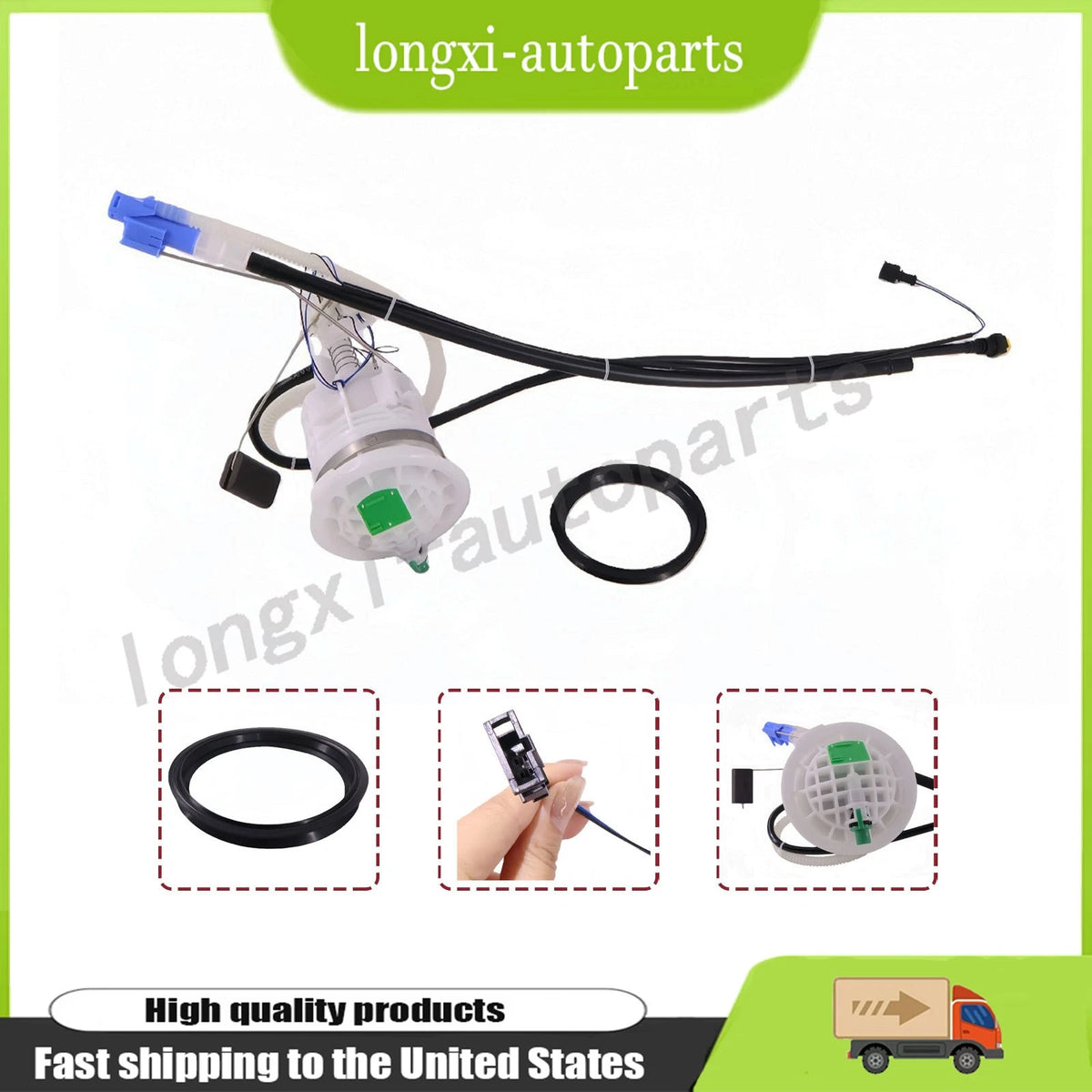 Fuel Filter with Level Sensor for MINI Cooper R50, R53 (2001–2008) 16146765122, 16146759956, 16146762071, 16146756186