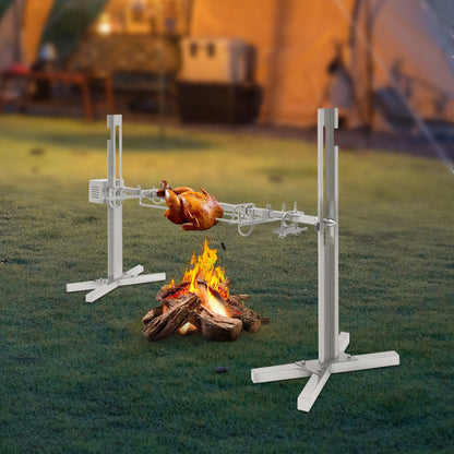 15W Electric Rotisserie Roaster Motor for BBQ Grill (53'' Outdoor)