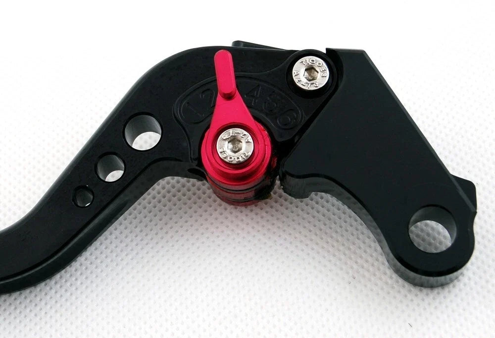 Long Brake Clutch Levers for Honda X-11 (1999–2002) Black
