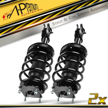 Set of 2 Front Struts w/ Coil Springs for Ford Mustang (2011–2014) 1333488, 172540