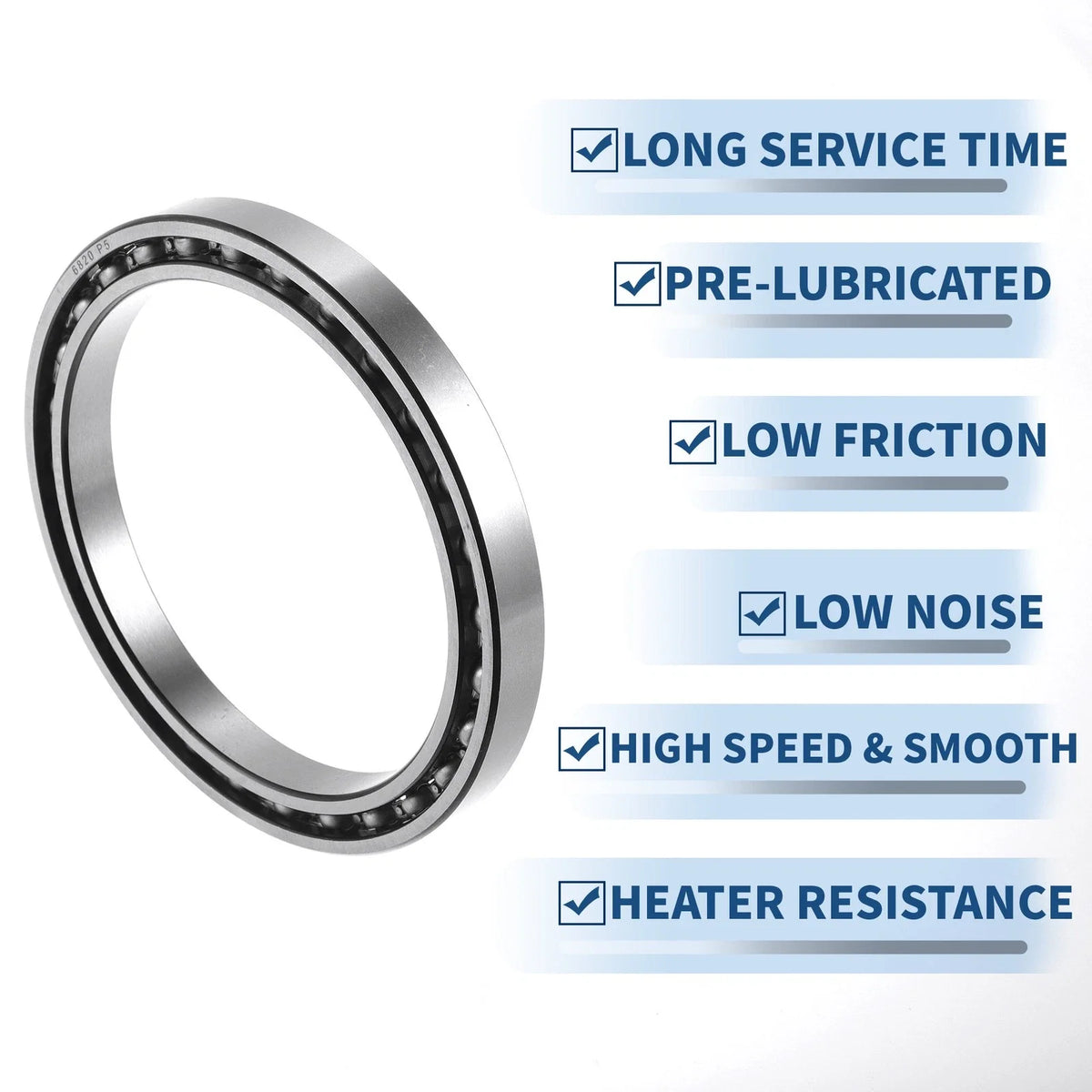 Deep Groove Ball Bearing for Scooter Skateboard Wheel (100x125x13mm)
