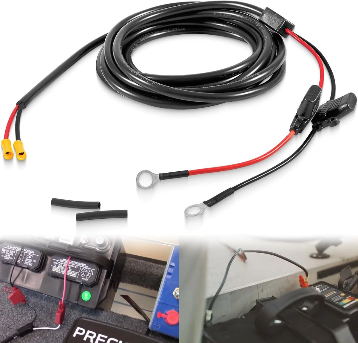 Battery Charger Extension Cable for Minn Kota (1820089)