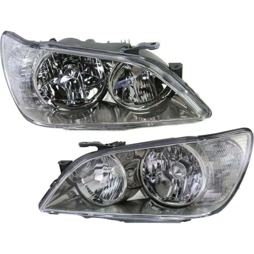 Headlight Assembly Pair for Lexus IS300 (2001–2005) PLX-M0-TY935-A001L-CL360A1, LX2502121, LX2503121