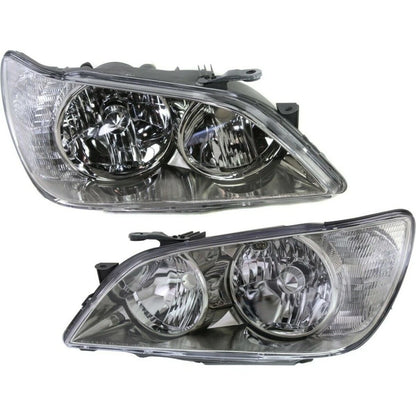 Headlight Assembly Pair for Lexus IS300 (2001–2005) PLX-M0-TY935-A001L-CL360A1, LX2502121, LX2503121