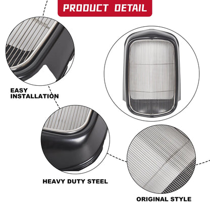 Front Grille Shell + Stainless Grill Insert for 1932 Model B/BB/18