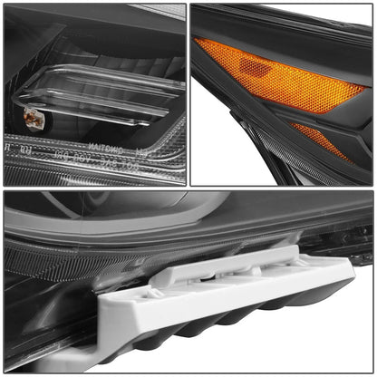 OE Style Chrome Amber Right Side LED Projector Headlight for Nissan Maxima (2016–2018)