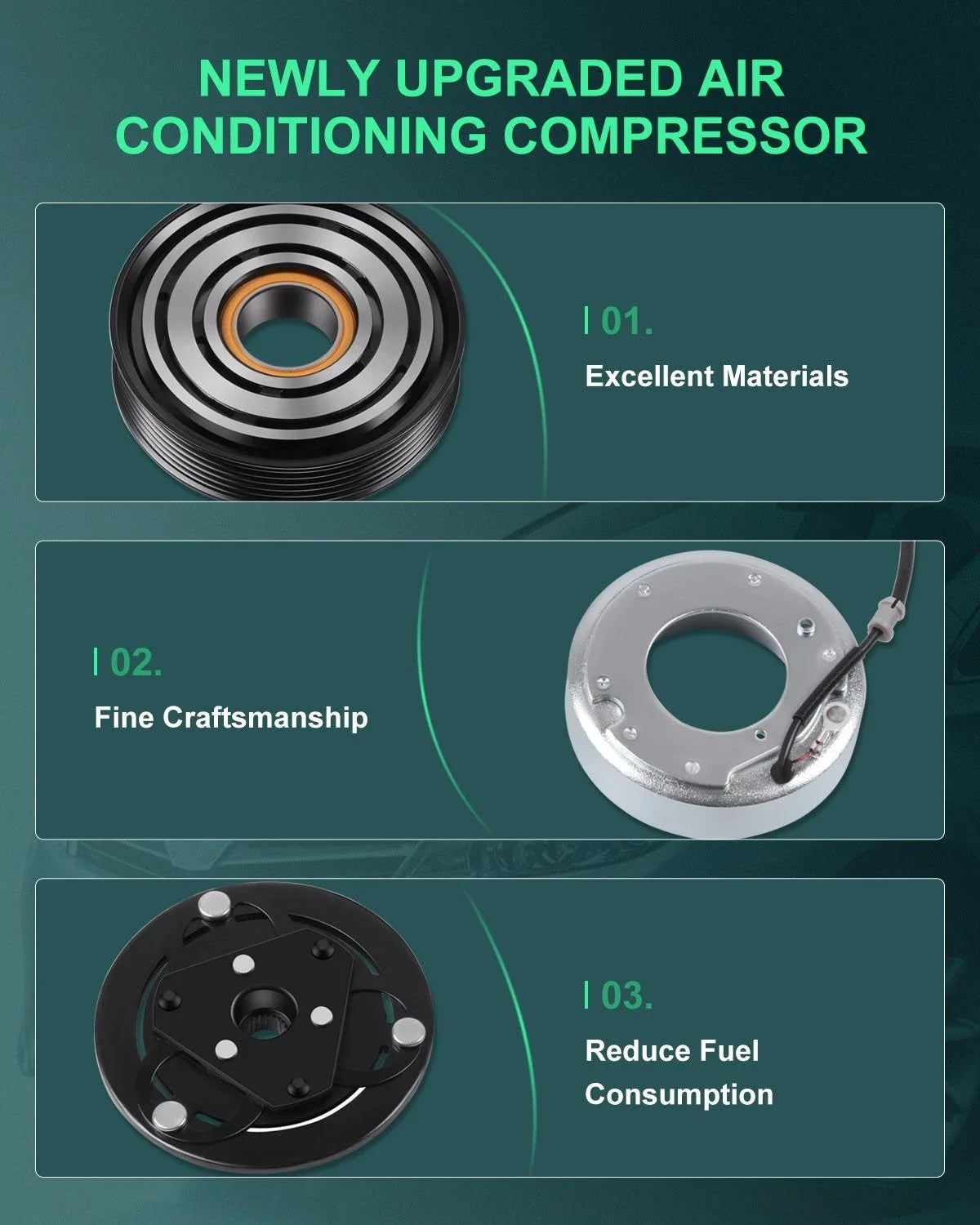 A/C Compressor Clutch for Subaru Forester Impreza XV Crosstrek (2011–2013)