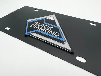 License Plate Frame Replacement for Ford Bronco Black Diamond (2021–2026)