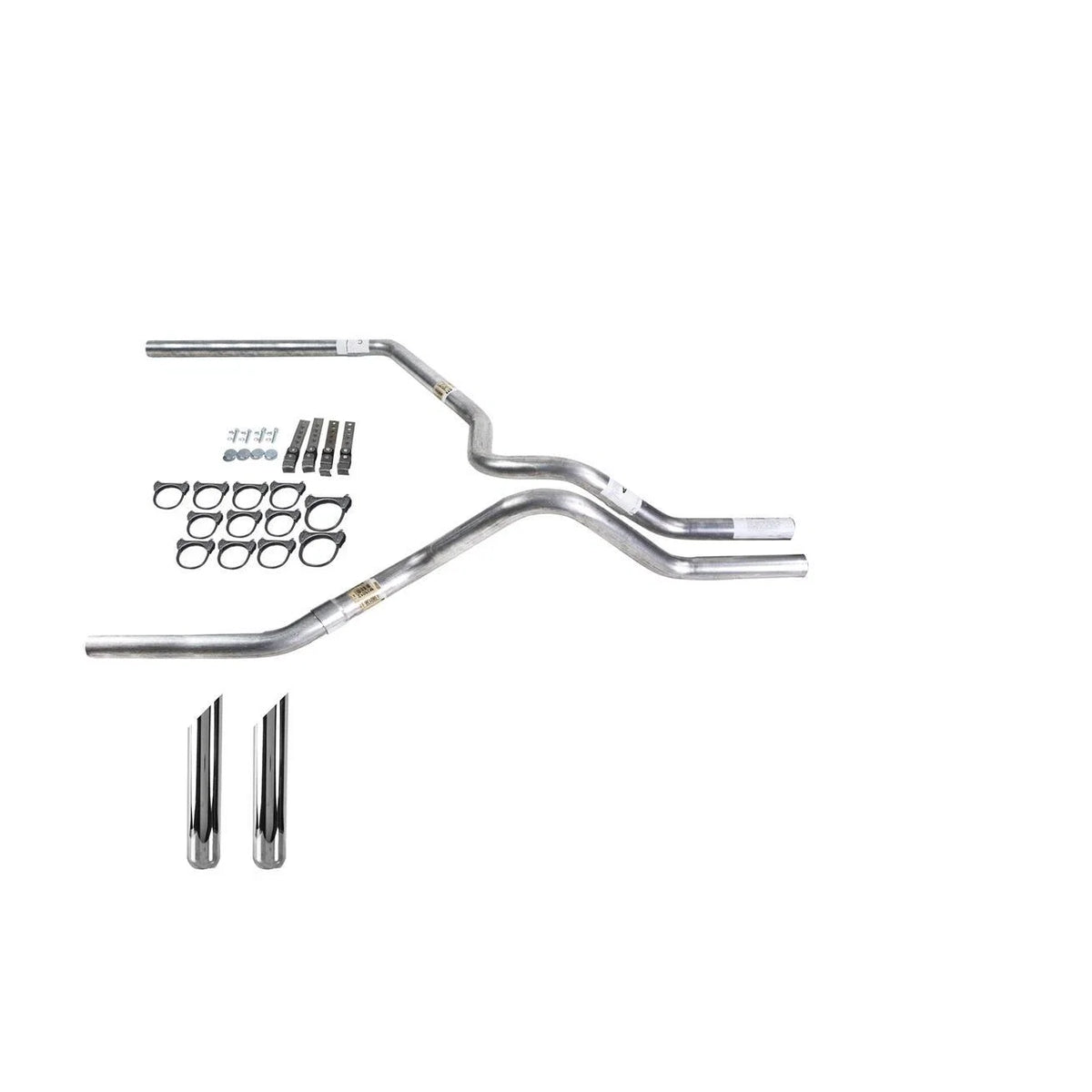 Dual Exhaust Pipe for Ram 94–01 (2.5" No Muffler SW Tip)