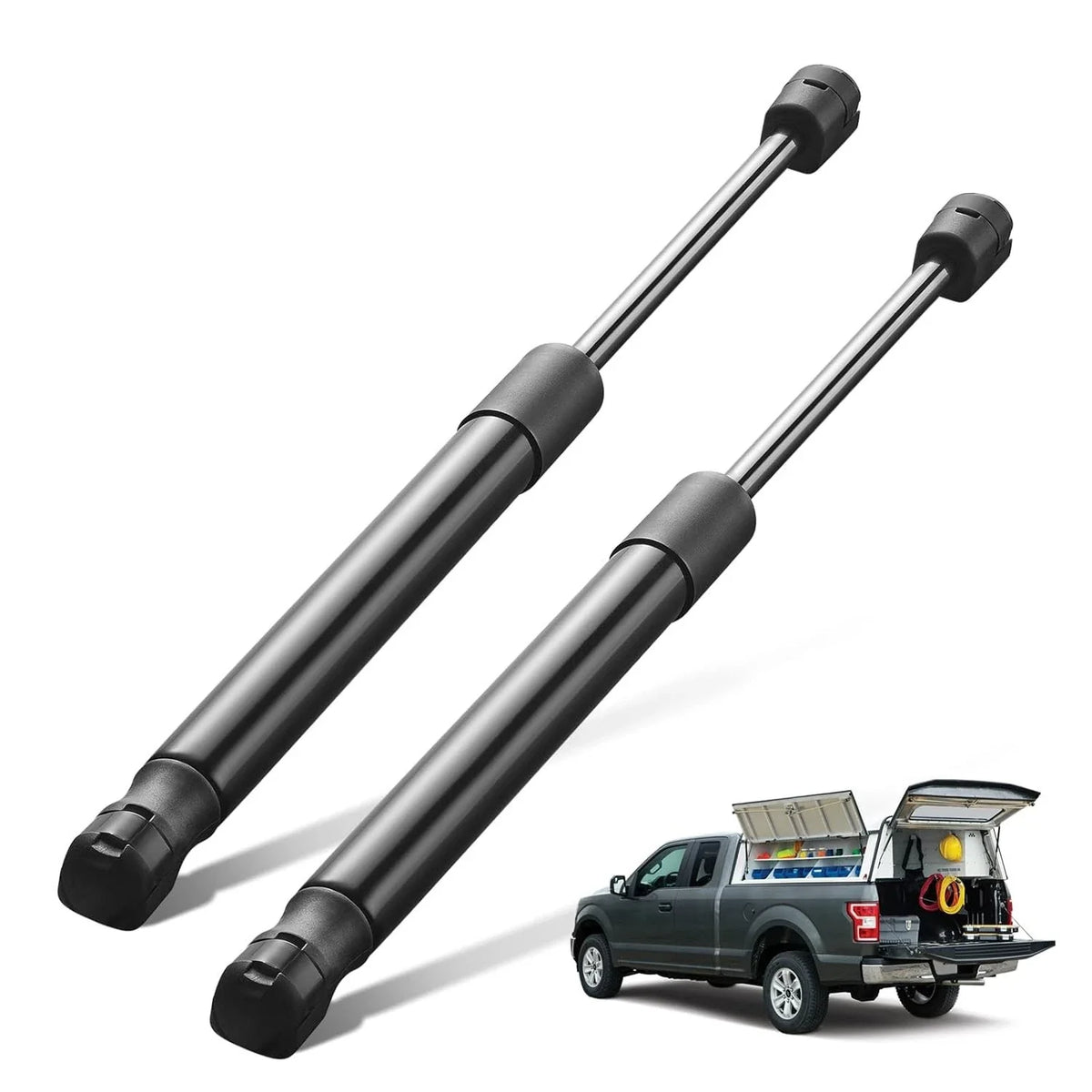 2x Gas Shocks Struts for Rear Window Lift Support for 13" Truck (200N)