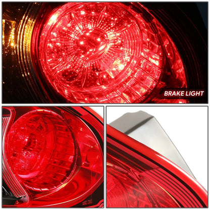 Left Side Outer Tail Light Brake Lamp Assembly for Mazda CX-5 (2013–2016)