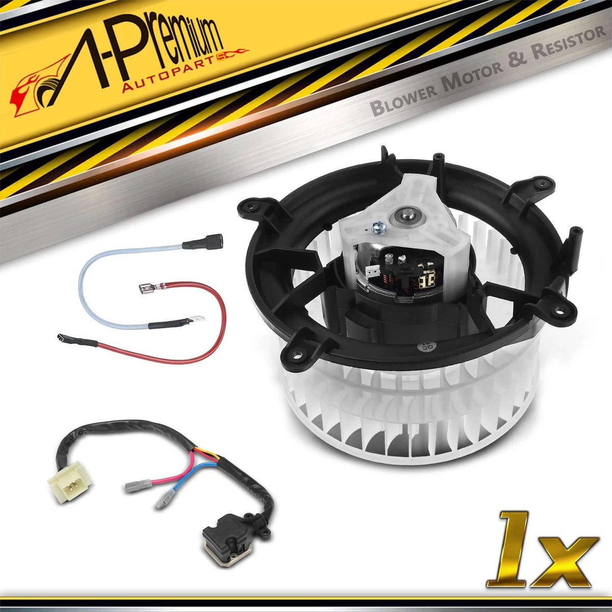 HVAC Blower Motor & Resistor Kit for Mercedes-Benz W210 (1996–2002) - 2108218351, 2108202442