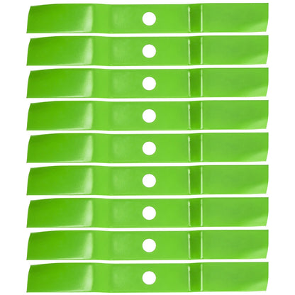 9 Pack High Lift LawnRAZOR Mower Blades for Kubota (70000-00602, 051432)