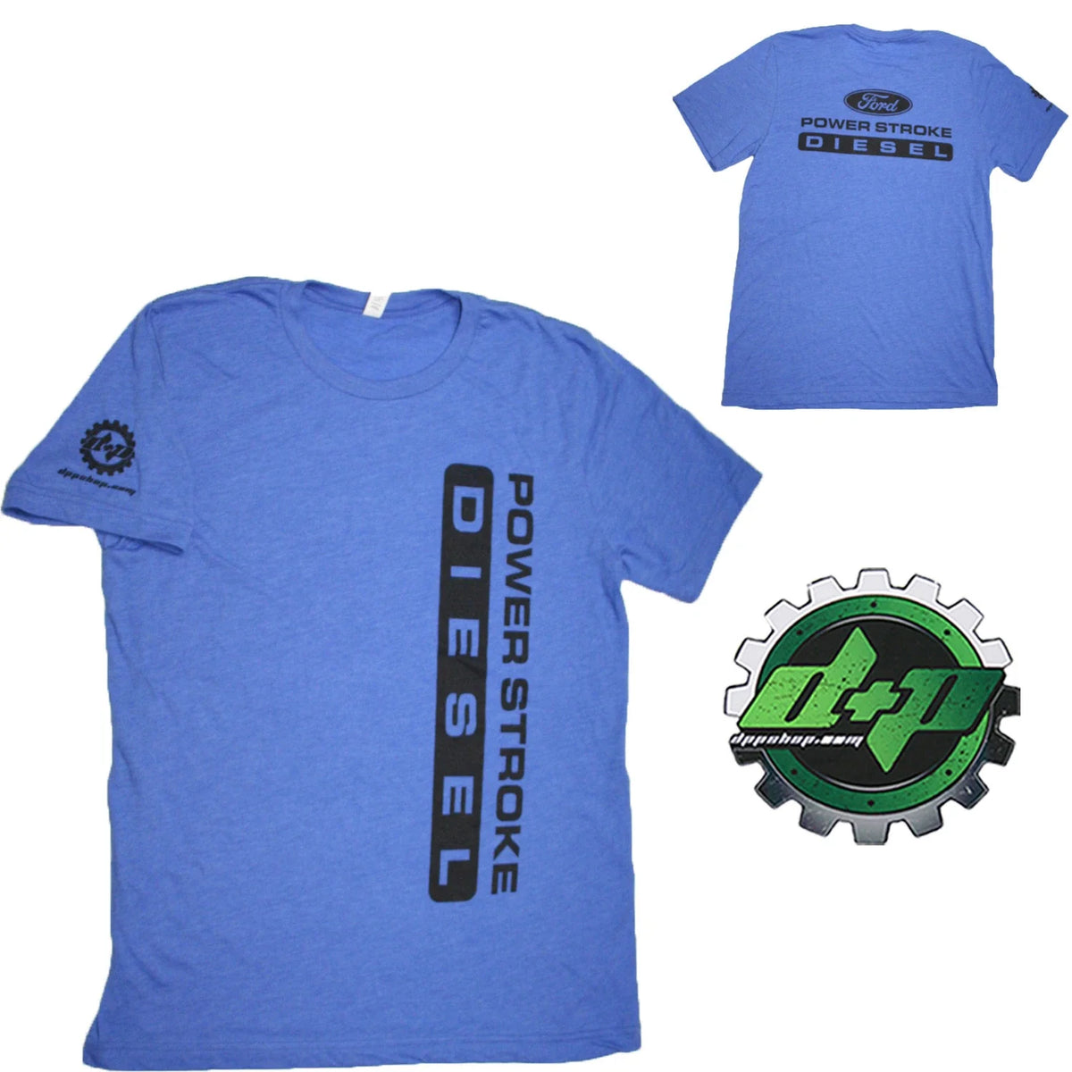 Powerstroke Diesel Tee for Ford Truck (4X4, Large)