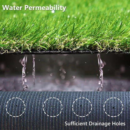 4FT x 10FT Artificial Synthetic Grass Turf for Outdoor Use