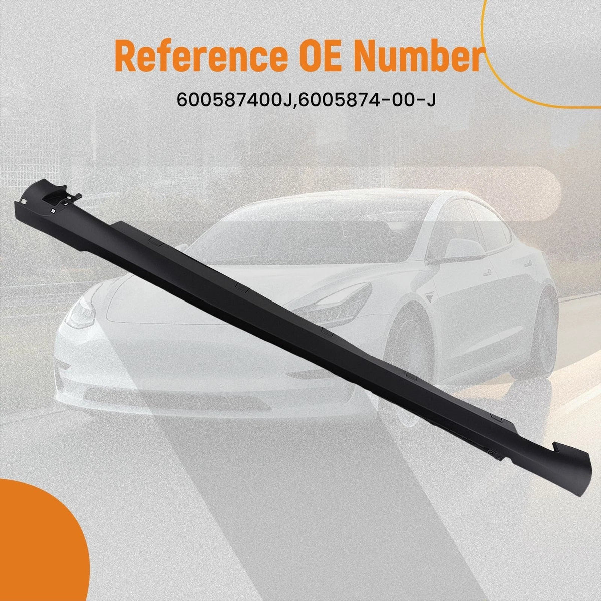 Body Side Extension for Tesla Model S (2012–2021) 6005874-00-J