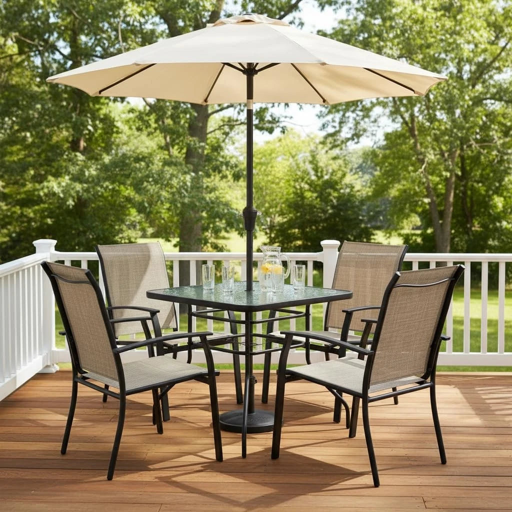 32 Inch Outdoor Dining Table for Patio Bistro Use