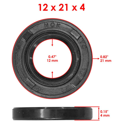 Water Pump Mechanical and Oil Seal for Yamaha Raptor YFM660R (2002–2005) SC4619WP106DM