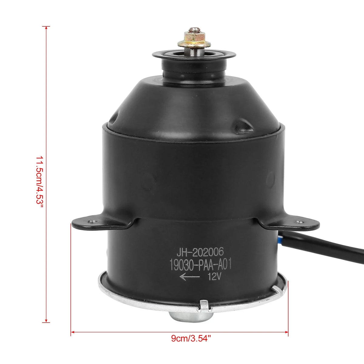 Replacement Radiator Cooling Fan Motor for Honda Accord (1998–2002) 19030-PAA-A01