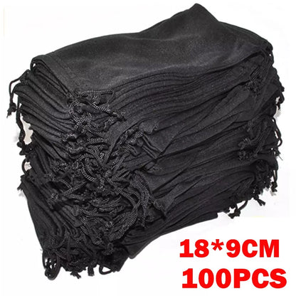100x Micro Fiber Sunglasses Carrying Pouch Soft Case Glasses Bag