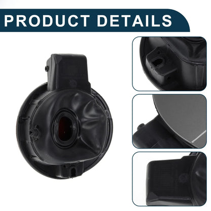 Fuel Tank Door Cap for Volkswagen Golf 6 (2010–2013) Gray Filler Flap Cover