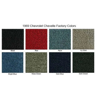 Loop Carpet Kit for Chevy Chevelle 2 Door (1968–1972) 2102-68-22