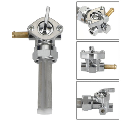 Fuel Cock Valve Petcock for Harley FLHS FLHTC FLST (1986–1990)