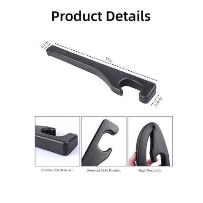 2X Car Seat Gap Filler for Universal Fit (2010–2023) PU Leather