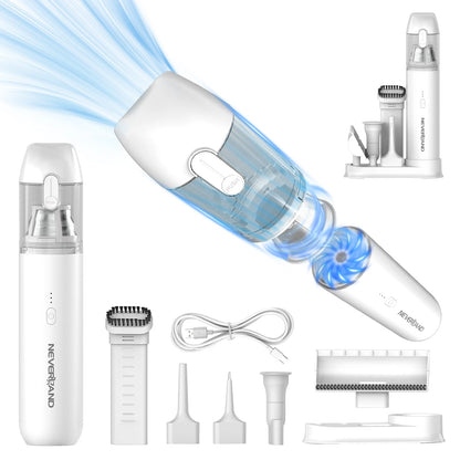 Portable Car Vacuum Cleaner for Universal Use (Cordless, Strong Suction)