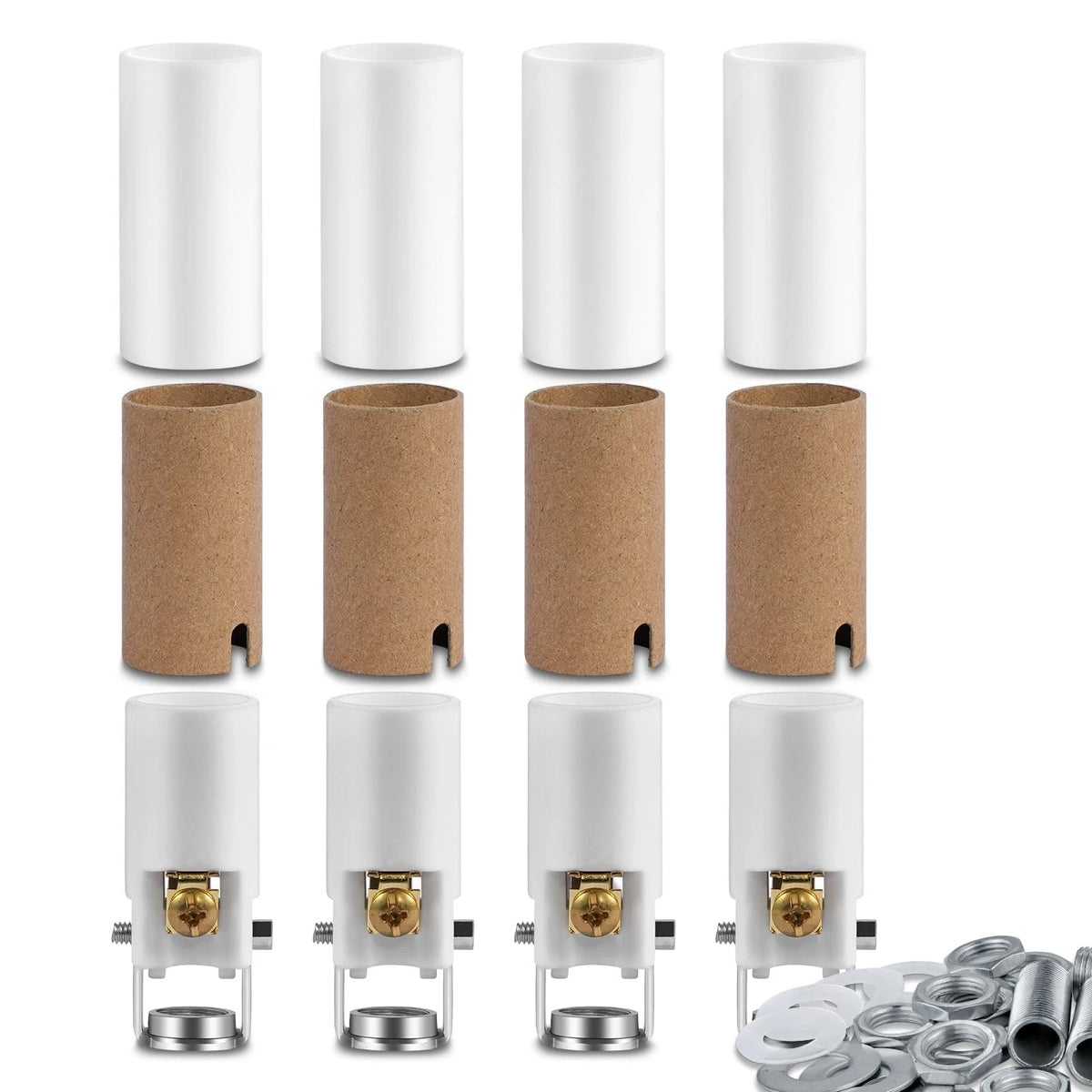 E12 Ceramic Candelabra Socket for Light Bulbs (No Year Range)