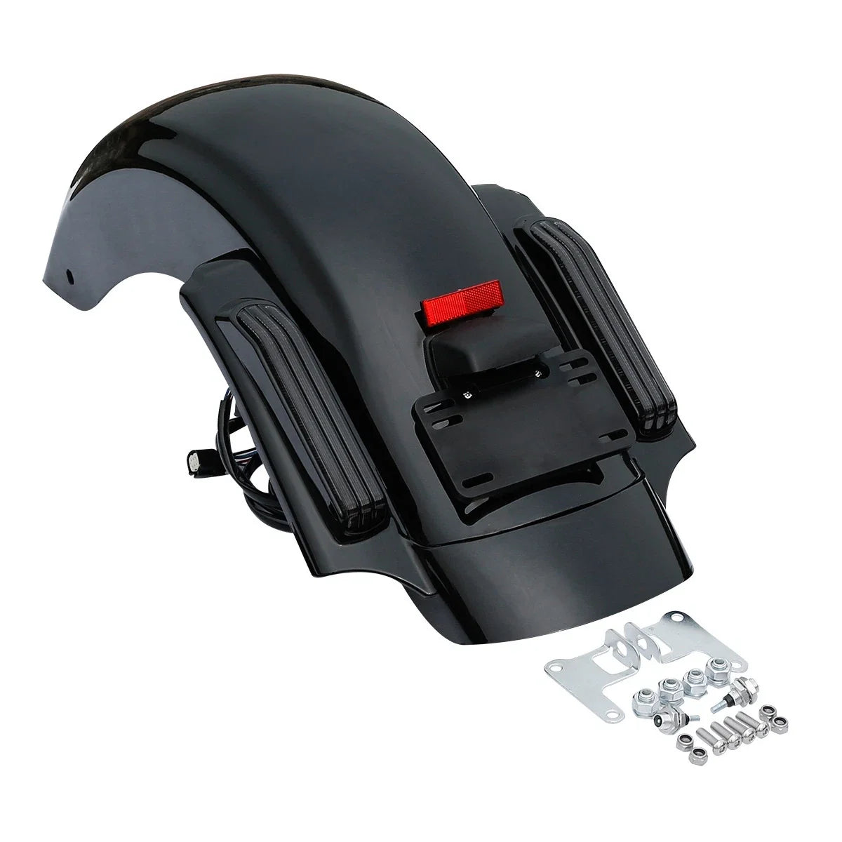 5" Stretched Saddlebag Rear Fender for Harley CVO Road King Glide (2014–2024)