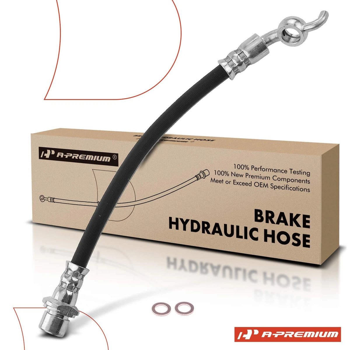 Rear Brake Hydraulic Hose for Toyota Corolla (2005–2006) 90947A2009, 2201649