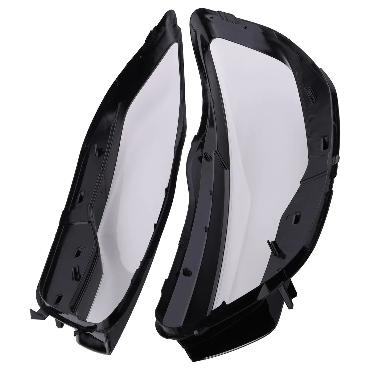 2X Headlight Lens Cover for Audi C7 A6L A61 (2011–2015) 4G0941043E 4G0941005B
