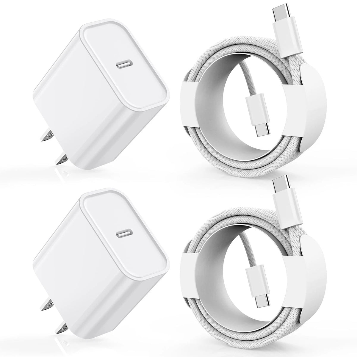 2X Fast Charging iPhone Charger 6FT for iPhone 15/16/17