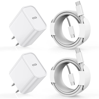 2X Fast Charging iPhone Charger 6FT for iPhone 15/16/17