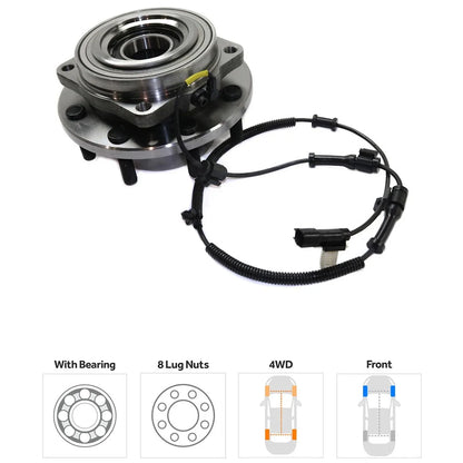 Wheel Hub for Ford F-350 Super Duty (2011–2016) Front LH/RH 8 Lug 4WD