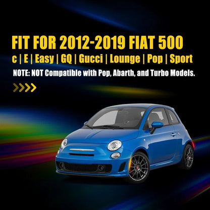 Smoked LED Bumper Side Marker Light for Fiat 500 (2012–2019)